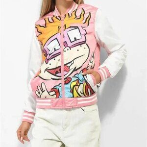 Members Only Bomber Chunky Varsity Jacket 90's Rugrats Nickelodeon 1X